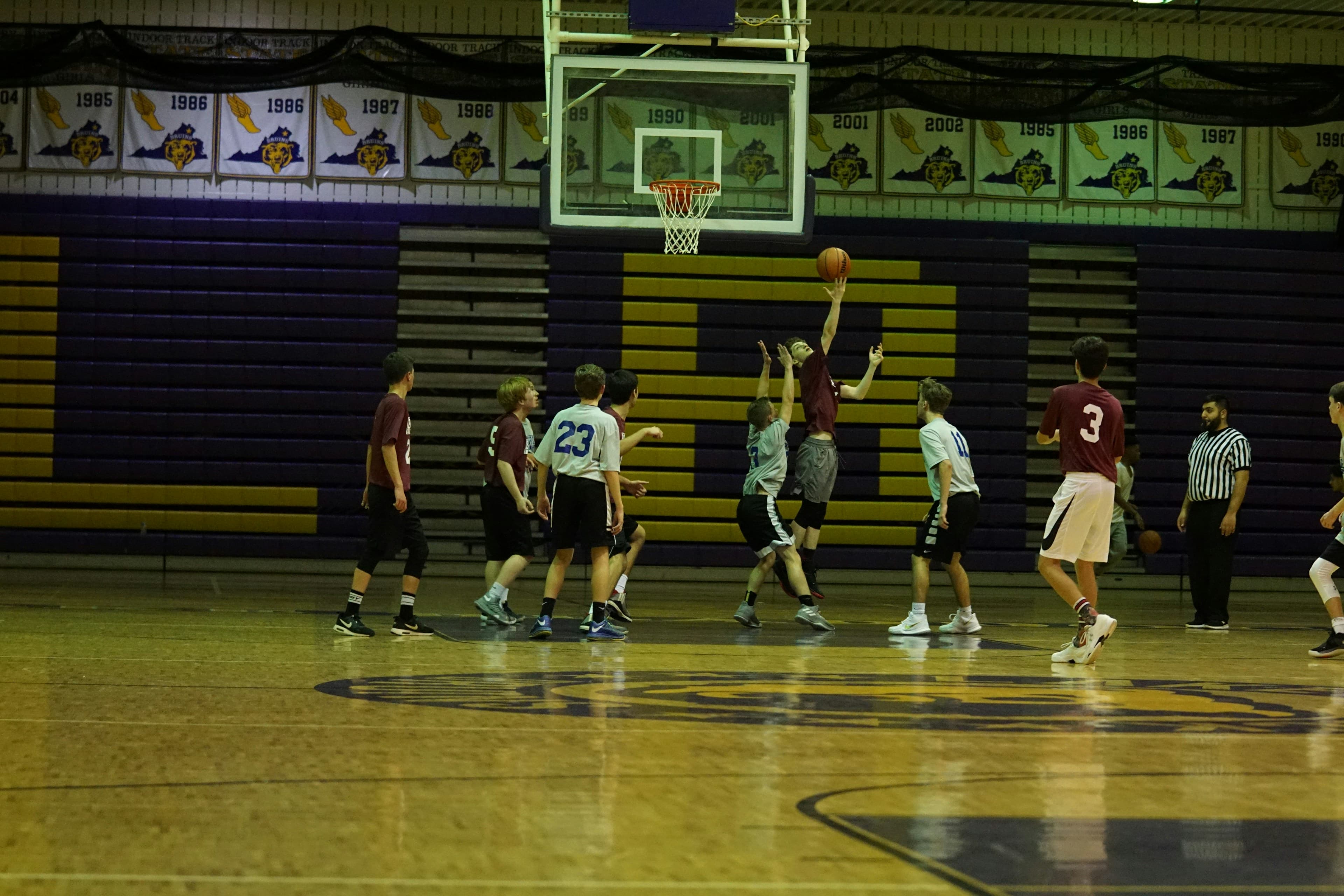 Athlete in physical preparation